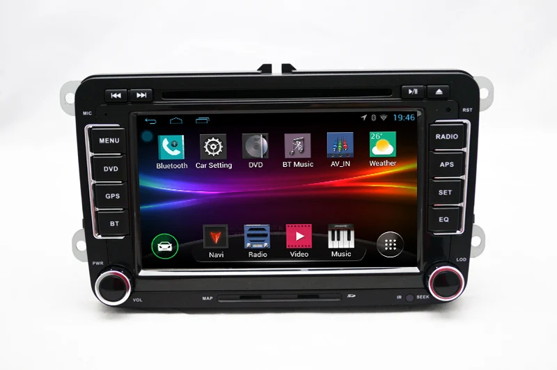 SilverStrong Android9.0 лучший радио тюнер 6686 для Passat B6 B7 автомобильный dvd-плеер для гольфа радио gps для Polo автомобильный Радио 65DS
