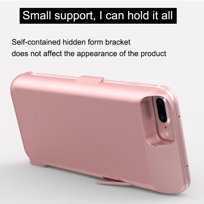 Чехол для аккумулятора iPhone 7 8 6 6s 6000 мАч чехол портативного зарядного устройства