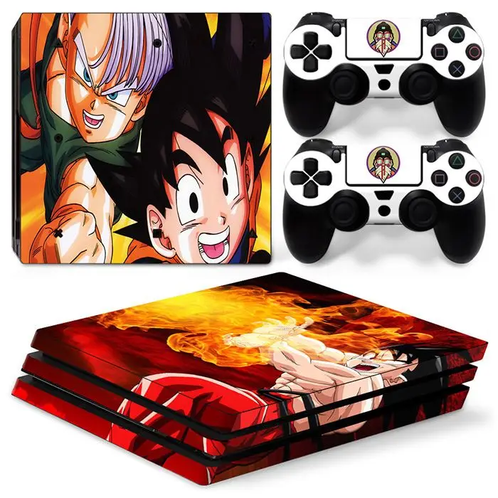 Наклейка кожи винил Пользовательская Настройка Стикеры для Sony PS4 Pro Dragon Ball - Цвет: TN-P4PRO-1389
