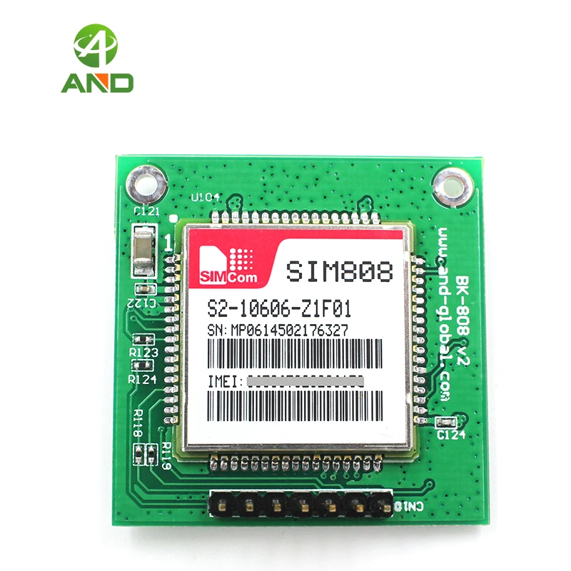 GSM gps SIM808 коммутационная плата, SIM808 основная плата, четырехдиапазонный GSM GPRS модуль Встроенный gps Bluetooth модуль