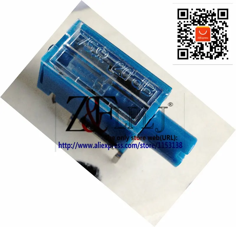 Горизонтальный Регулируемый аттенnuator SJ C 75Ohms 0 20dB sj c 75 ohm CATV высокочастотный