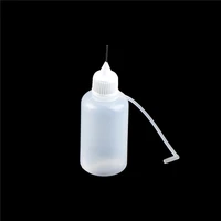 3pcslot white 30ml glue applicator needle squeeze bottle for paper quilling diy scrapbooking paper craft tool