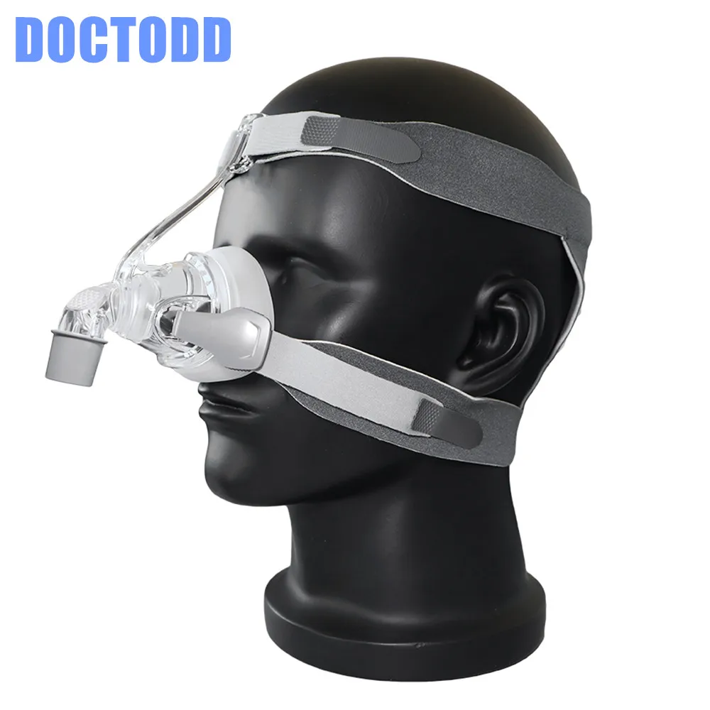 DOCTODD BMC носовая маска с головным убором S/M/L для CPAP Auto BPAP Sleep Apnea OSAHS OSAS храп людей|nasal