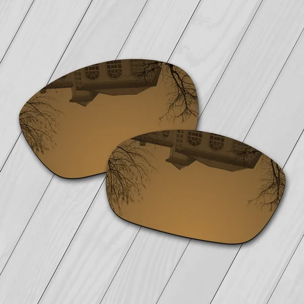 Bronze Golden E.O.S поляризованные улучшенные Сменные линзы для солнцезащитных очков Оукли тен-несколько вариантов - Цвет линз: Bronze Golden