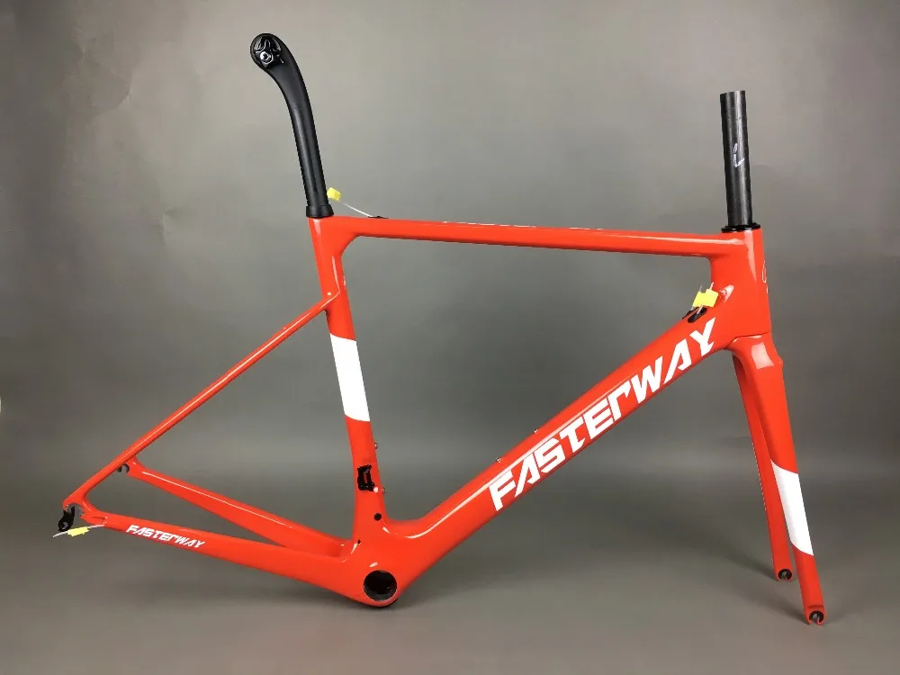 

hot panting TAIWAN brand FASTERWAY classic carbon road frameset UD weave carbon bike frame:Frameset+Seatpost+Fork+Clamp+Headset