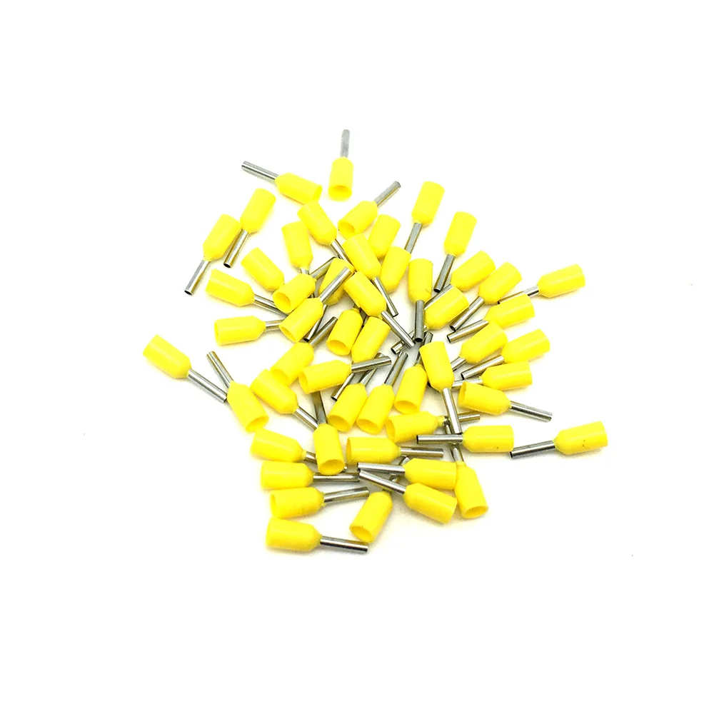 1000 шт./лот E1508 E1510 A.W.G 16 изолированных наконечников Клеммная колодка конец шнура 1 5