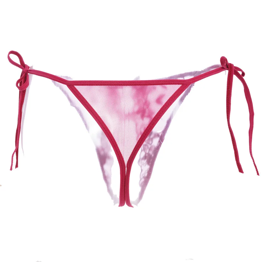 Эротическое белье с открытой промежностью кружевной вышивкой Соблазнительные