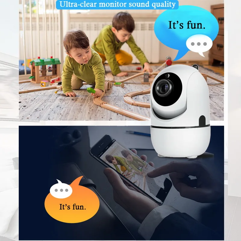 HD 720/1080P Беспроводная IP камера Облачное хранилище интеллектуальное
