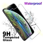 9H прозрачное закаленное стекло для iPhone X XR XS MAX 7 8 4 6 S Plus 11 Pro Max ультратонкое переднее защитное стекло