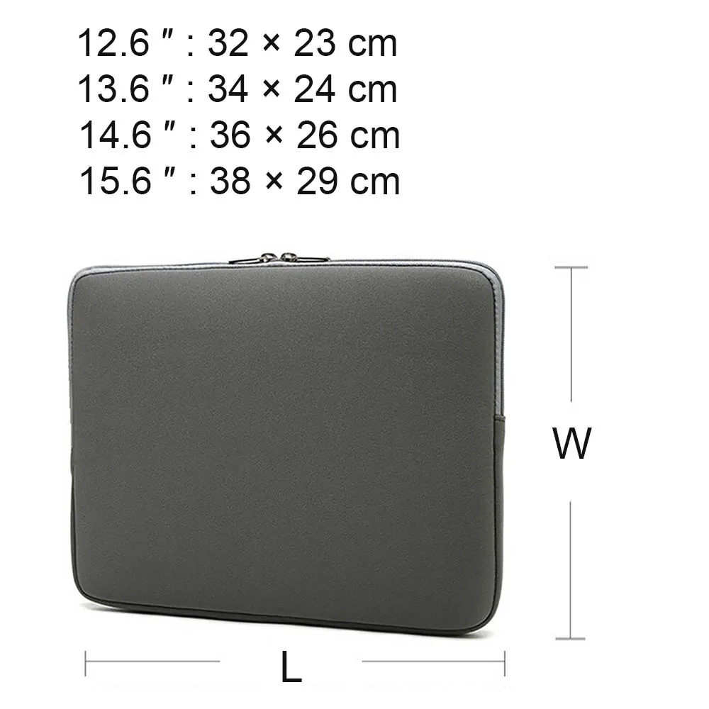 Rovtop для ноутбука неопрен чехол рукав компьютерный карман 12 6 &quot13 6&quot 14 &quot15 Macbook Pro
