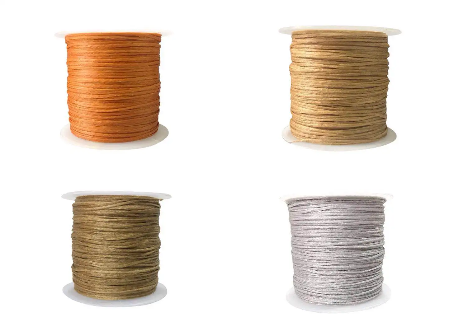 150D wax thread 50 meters Leather decorative sewing thread DIY Handmade Flat Wax Line Silicon wax wire Leather splicing