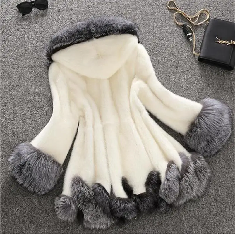 Женская куртка из искусственного меха зимняя разных цветов большие размеры XXXXXL