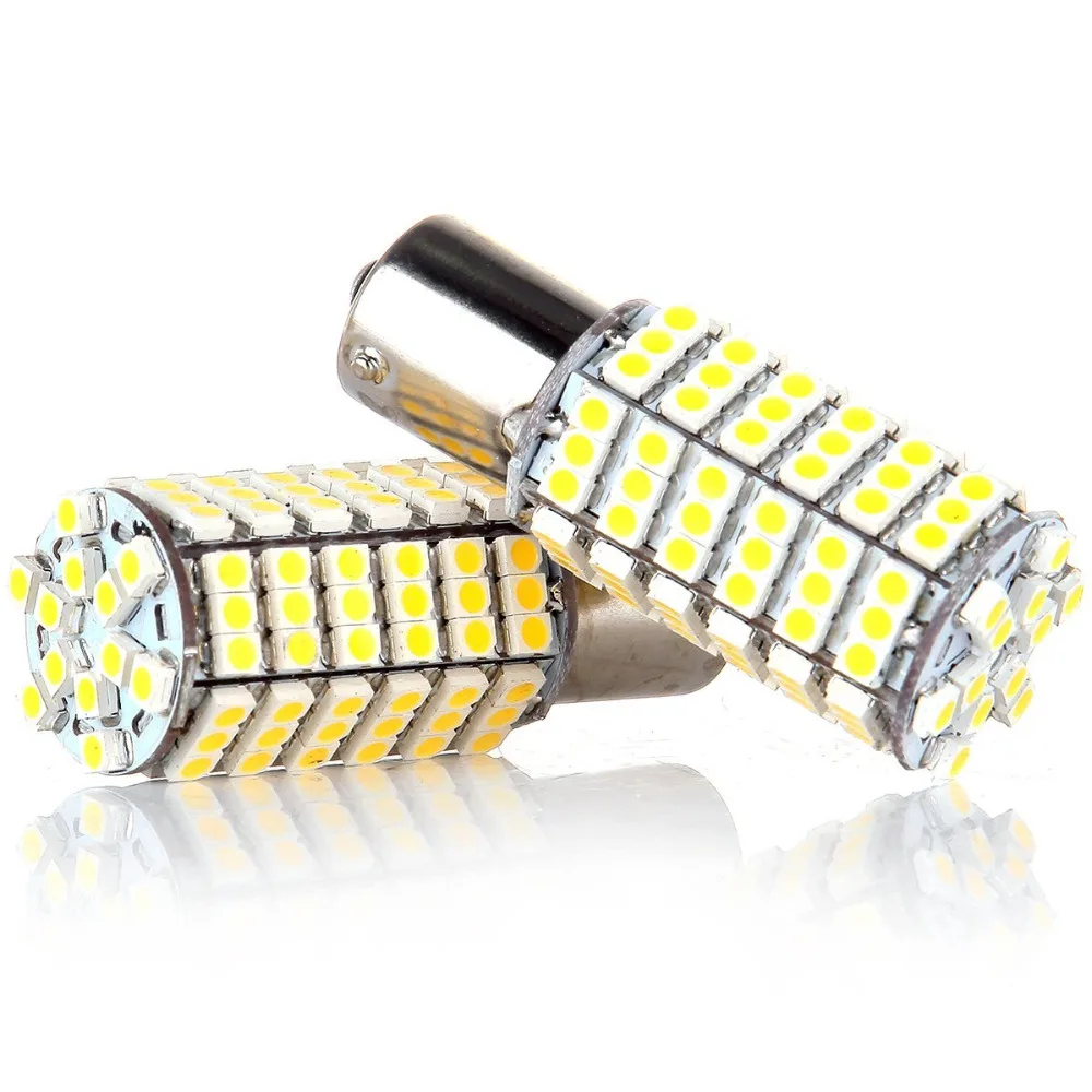 Комплект из 2 предметов высокого Мощность теплый белый 3000K 1156 BA15S светодиодный