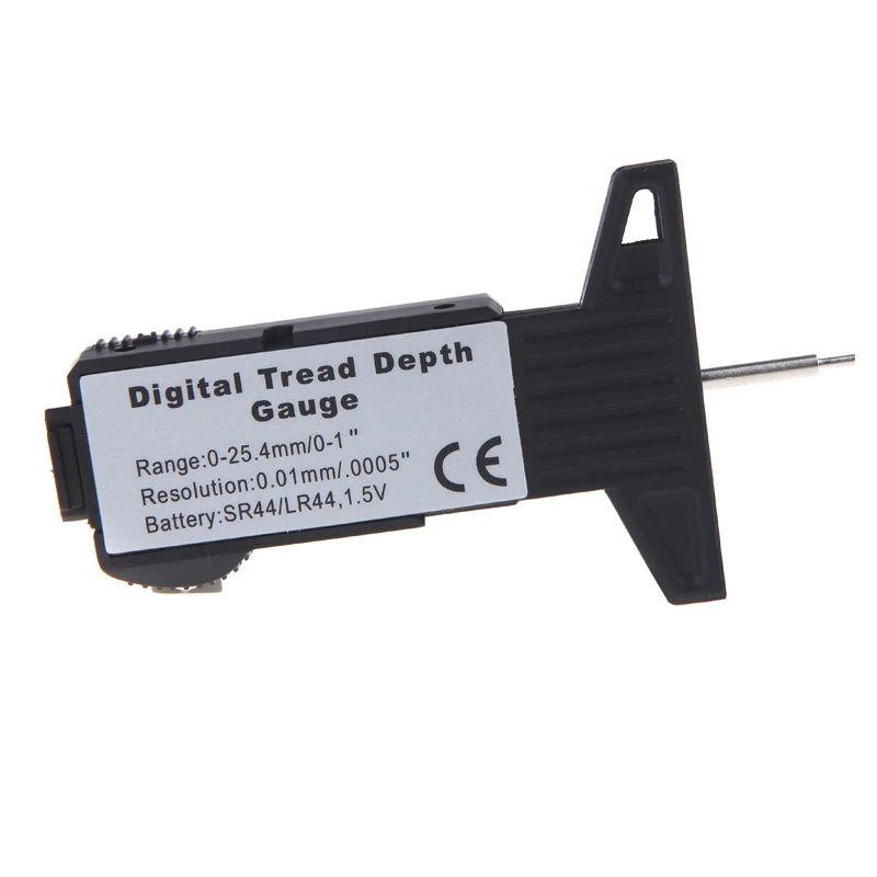 Цифровой датчик глубины протектора 0-25 мм дептометр для колесного стальной зонд
