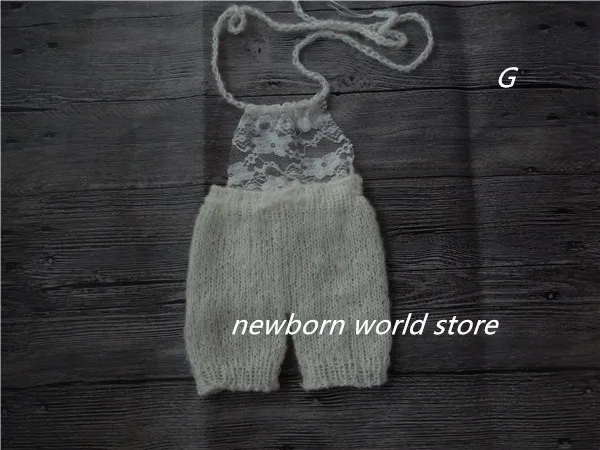 Детские штаны, реквизит для фотосъемки новорожденных, мохер и кружевные штаны