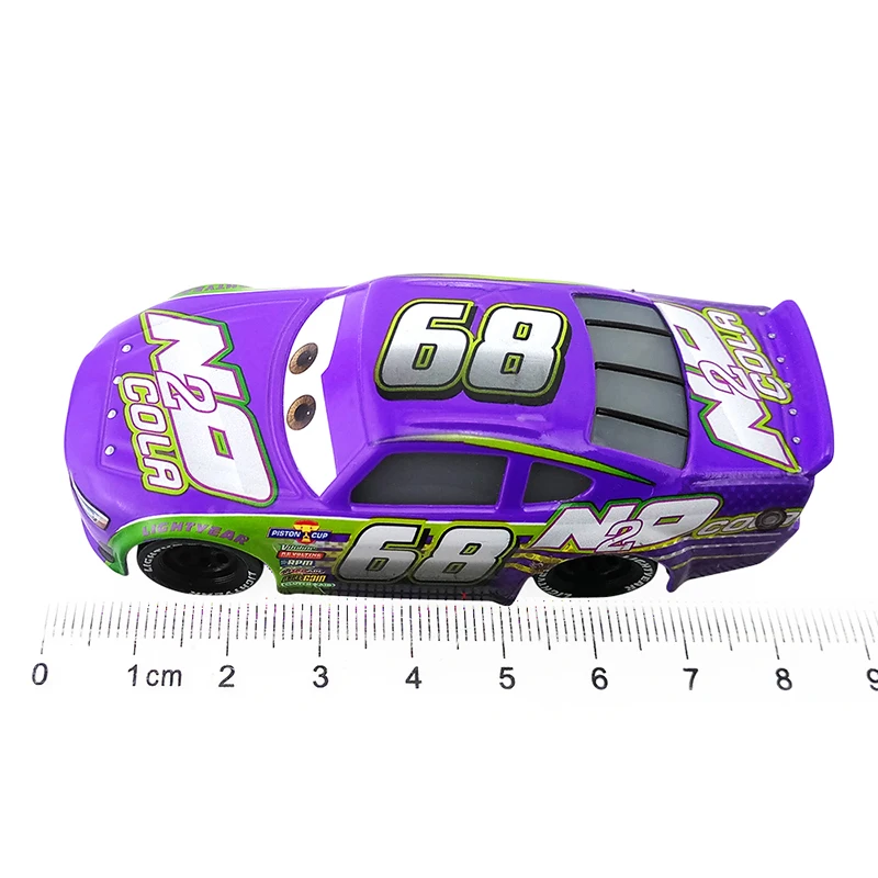 Дисней Pixar Cars No.68 Паркер бракестон металлический 1:55 литья под давлением