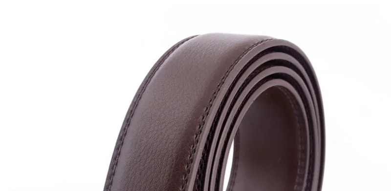 FAJARINA хорошего качества 2-й слой натуральной кожи красный ремень Автоматическая пряжка стили 3,5 см ремни ремень без пряжки FJ18027