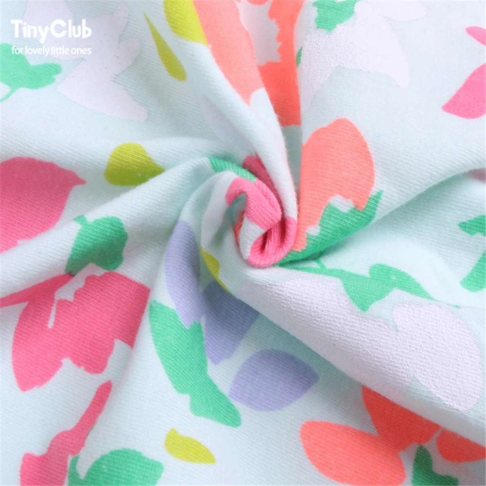 Infant Jumpsuit Long Sleeves Floral Romper Baby Boy Girl Clothes Tiny Cottons New Born Toddler Onesie Overall Outfits Pajamas | Детская