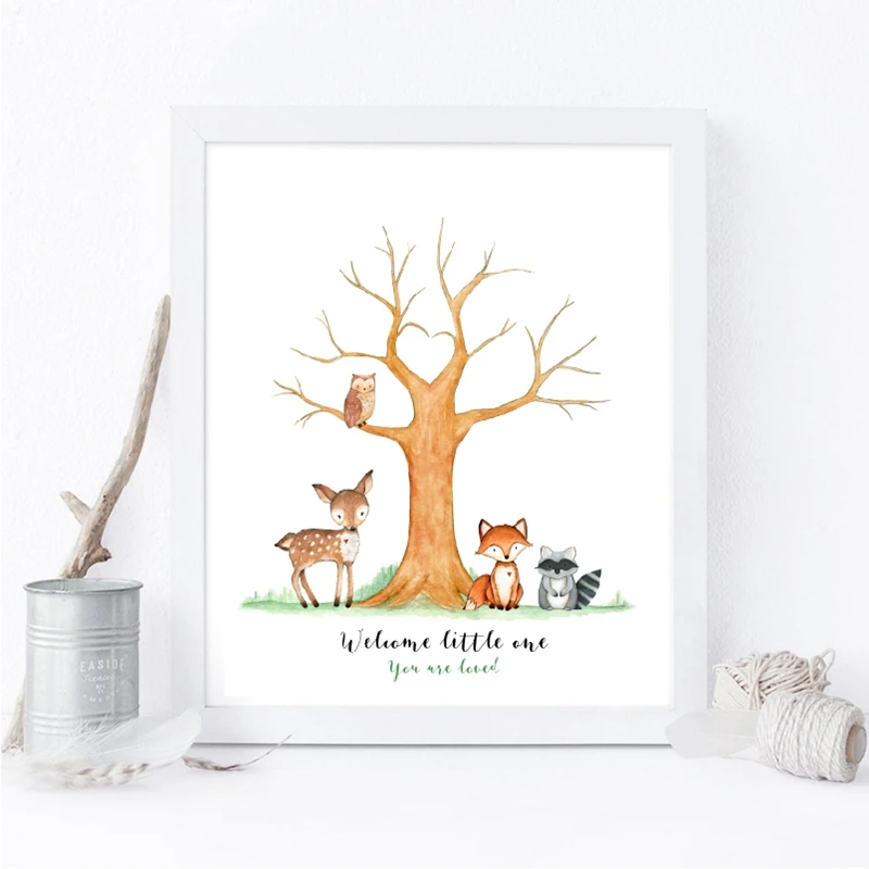 Картины на холсте домашний декор картина стену HD-принты лесная белка животные