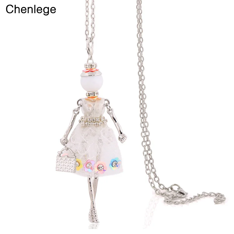 chenlege women long chokers big necklace boho chains handmade charm collar maxi female pendants fashion jewelry wholesale | Украшения и
