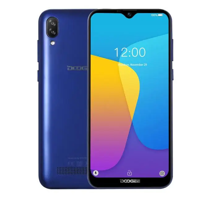 Новинка DOOGEE Y8C 6," FHD 19:9 экран капли, смартфон с распознаванием лица 1 Гб ram 16 Гб rom 3400 мАч Android 8,1 3g OTA мобильный телефон - Цвет: lan