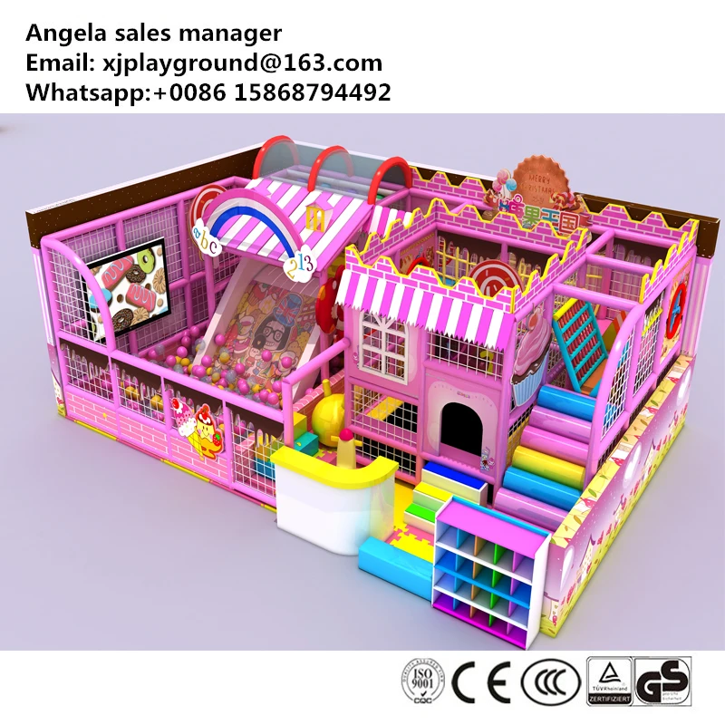 2017 игровая площадка для помещения с электроподогревом|indoor playground|playground indoorcommercial