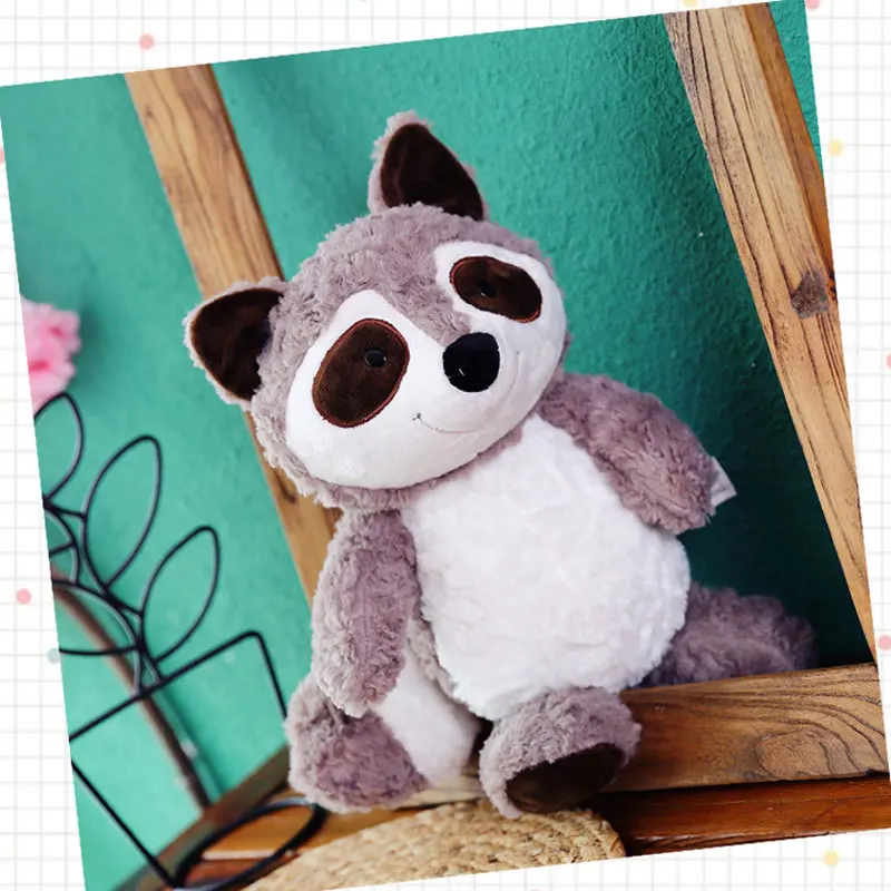 Новые горячие игрушки 40/60/75 см милая маленькая енота искусственная кожа для