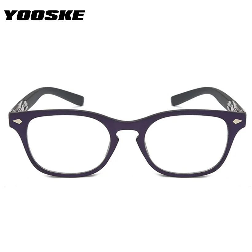 YOOSKE Fashion Women Men Retro Full Frame Reading Glasses HD lens Presbyopia Glasses Hyperopia Eyewear+1.0 1.5 2.0 2.5 3.0 3.5