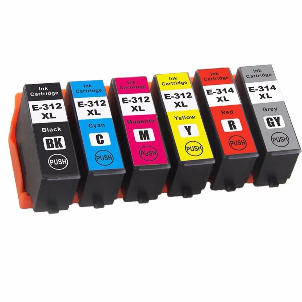 INK WAY 2018 new product 312 314 E-312XL T-314XL Grey Red Replacement ink for Expression Photo XP-8500 HD XP-15000 | Компьютеры и офис