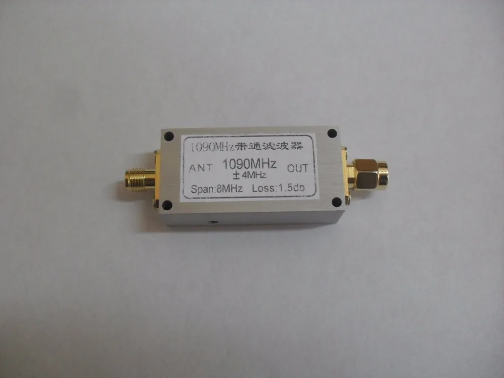 NEW 1PC 1090MHz Bandpass Filter BPF ADS-B Software Radio SDR | Protective Sleeve