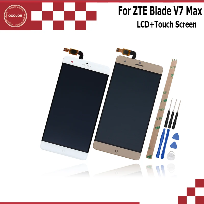 Ocolor для zte Blade V7 Max ЖК дисплей и сенсорный экран 5 &quotАксессуары мобильных телефонов