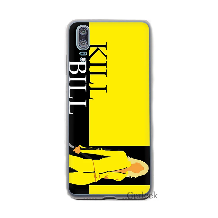 Чехол для телефона Kill Bill Movie Drawing Huawei P8 P9 P10 P20 Pro Lite 2015 2016 2017 P Smart Soft TPU|Чехлы-накладки|