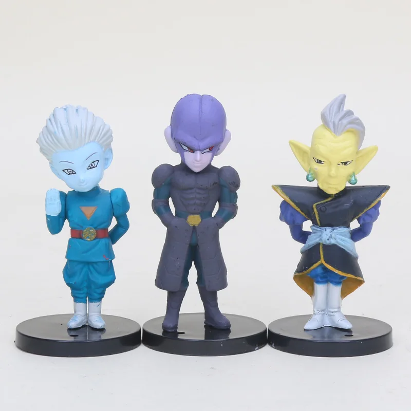 16 шт. 18 экшн фигурки Dragon Ball Super Saiyan Rose Black Son Goku Gohan Jiren Вегета плавки коллекционные