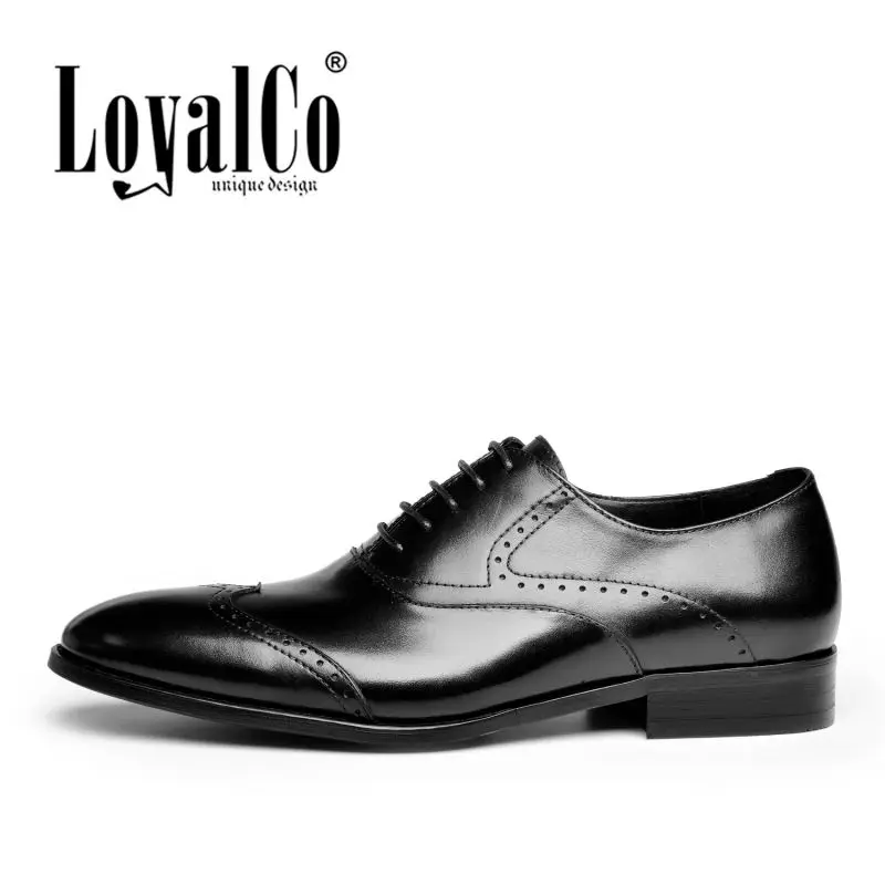 2015 Men's Brogues Formal Business Male Flats Black wedding shoes men lace up dress formal oxfords | Обувь