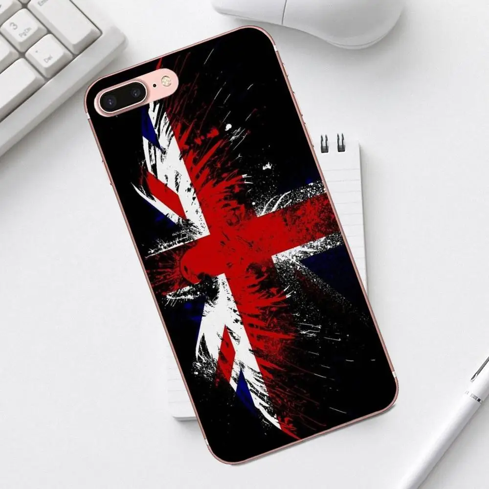 Qdowpz для iPhone X XS Max XR 4 4S 5 5C SE 6 6S 7 8 Plus Galaxy A3 A5 J1 J3 J5 J7 2017 мягкий хит продаж британский