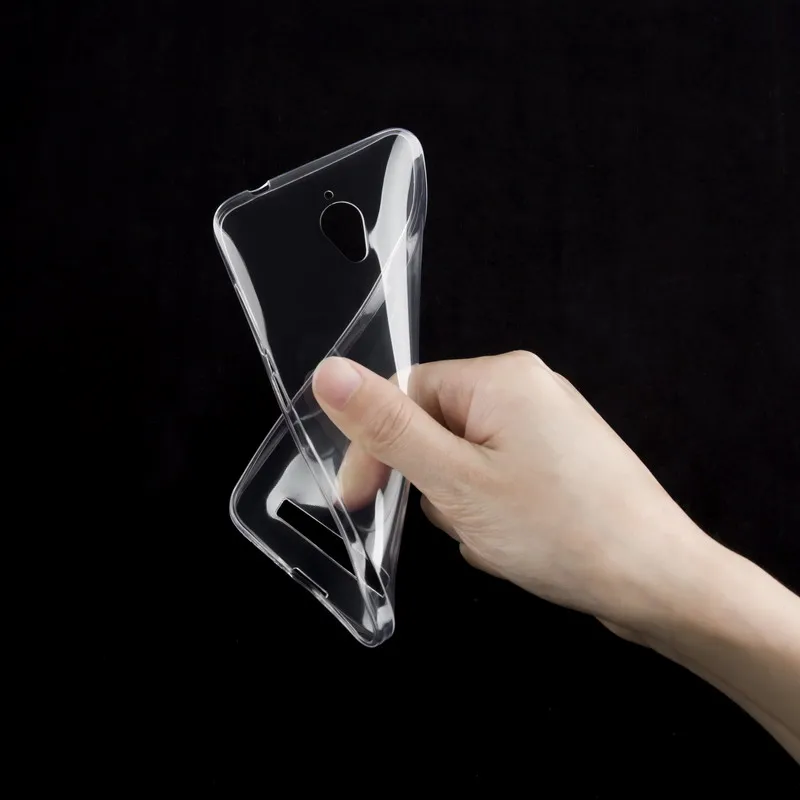 Clear Защитный Мягкий чехол из ТПУ для ASUS Zenfone GO ZC500TG, 5,0 дюймов, чехол для телефона с изображением морского песка, Для ZenFone GO ZC500TG Z00VD - Цвет: Clear