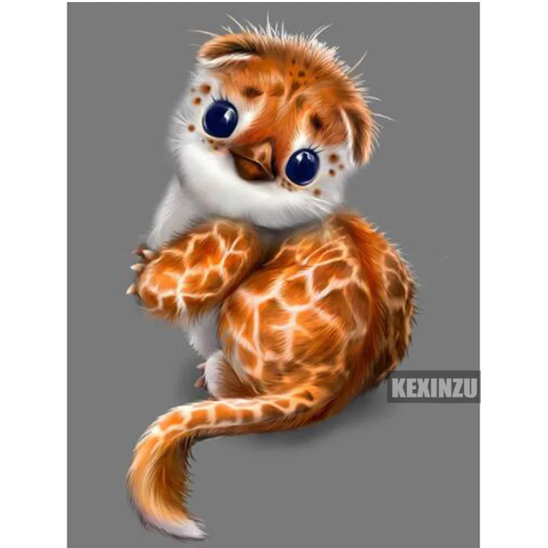 Рукоделие 3d Diy Алмазная картина милое маленькое животное вышивка крестом 5d