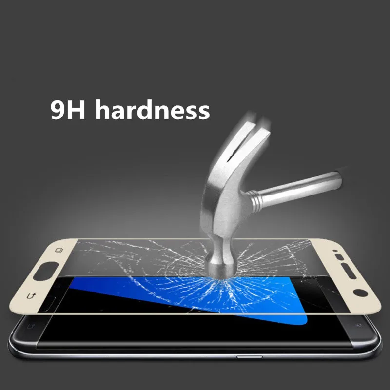 Закаленное стекло MOFi для Samsung S7 защитная пленка экрана Galaxy защита 2.5D с полным