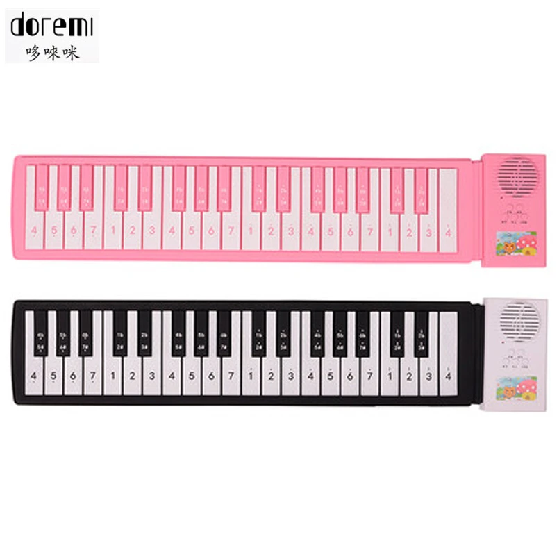 DoReMi 37 клавиш Новый портативный электронный пианино детский складной Smart Keyboard