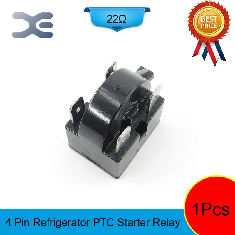 3 шт. стартовые части 2PIN 3PIN 4PIN 22OHM аксессуары для холодильника PTC дисплей стартер