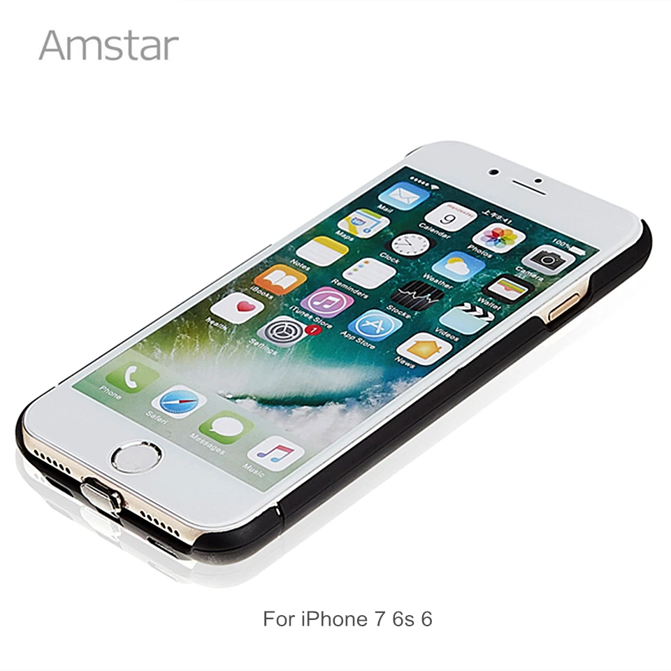 Amstar Qi чехол для приемника беспроводного зарядного устройства крышка iPhone 7 6S 6
