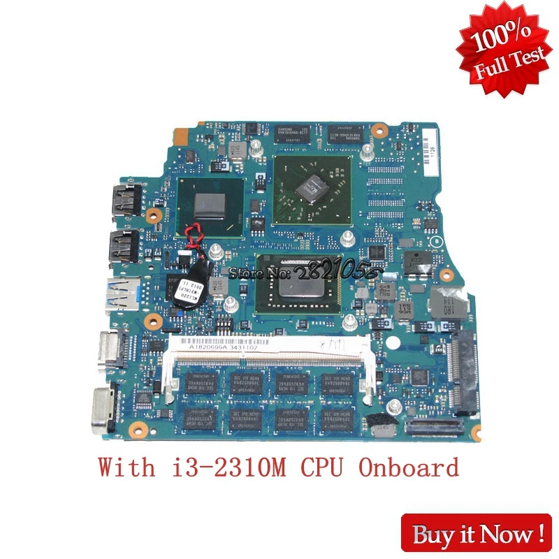 NOKOTION A1820699A для Sony Vaio VPCSB1 MBX-237 1P-0114J00-A011 13 ''материнская плата ноутбука с i3-2310M CPU