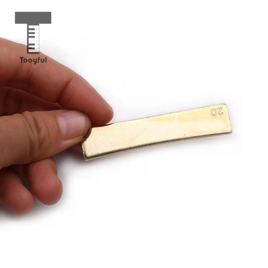 Golden Guitar Radius Fingerboard Fret Press Caul Insert for Guitarist Luthier Tool
