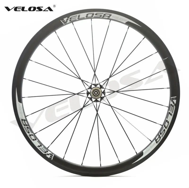 Velosa Sprint 35 велосипедная углеродная колесная пара 38 мм клинчерная/трубчатая 700C