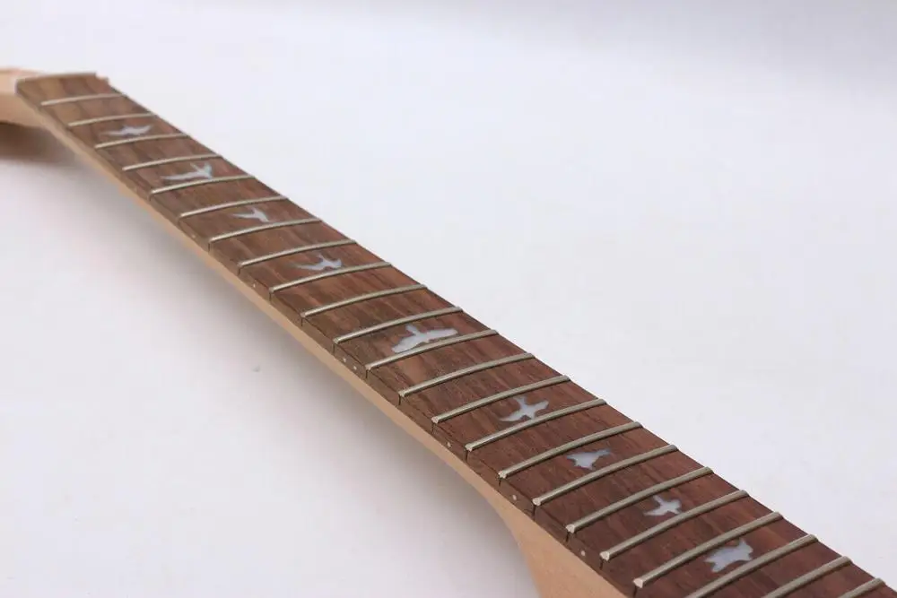 24fret гитара Шея 24 75 дюйма птица инкрустация красное дерево палисандр гриф PRS набор