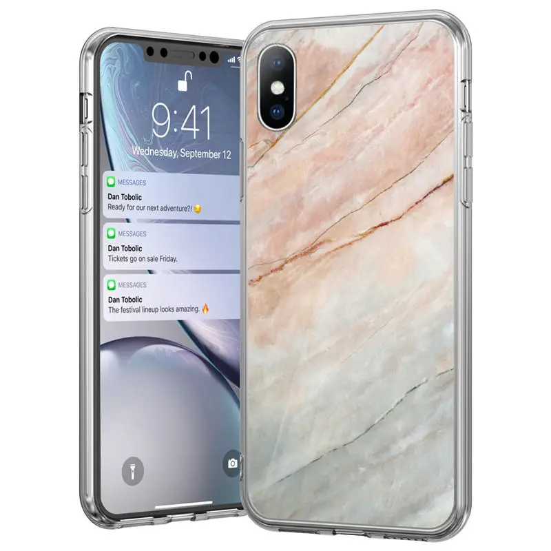 5609 Ottwn для iPhone 11 Чехол 7 8 6 6s Plus 11 Pro XS Max XR X 5 5S SE текстура мраморного камня чехол для телефона мягкий ТПУ чехол для iPhone 7 - Цвет: 5609