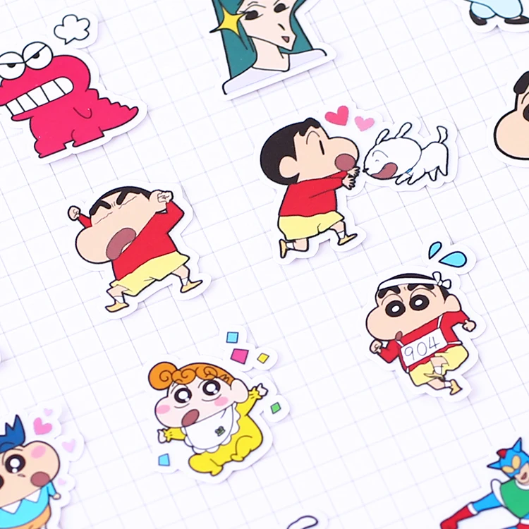 46 шт креативные милые самодельные красивые карандаши Shinchan3 Скрапбукинг наклейки s/декоративные наклейки украшения/бумажные наклейки s