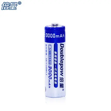 

4 PCS.. Doublepow NiMH battery, AA 3000 mAh, 1.2V, rechargeable battery, mouse car toy camera KTV microphone flash
