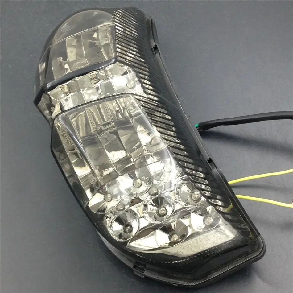 Запчасти для мотоциклов гоночный светодиодный задний фонарь поворотники Yamaha FAZER