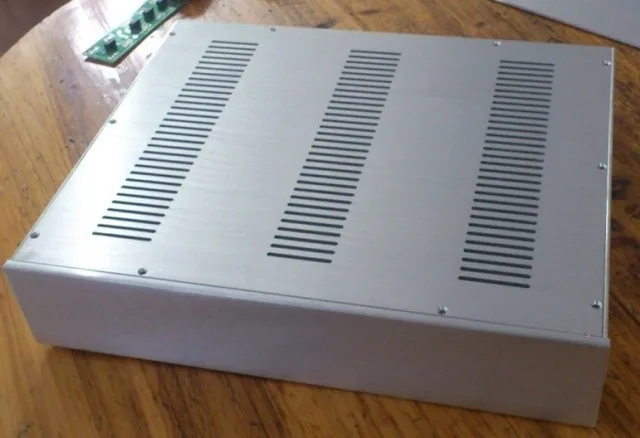 4809 Серебряный передний полностью алюминиевый корпус DAC/большой AMP/коробка